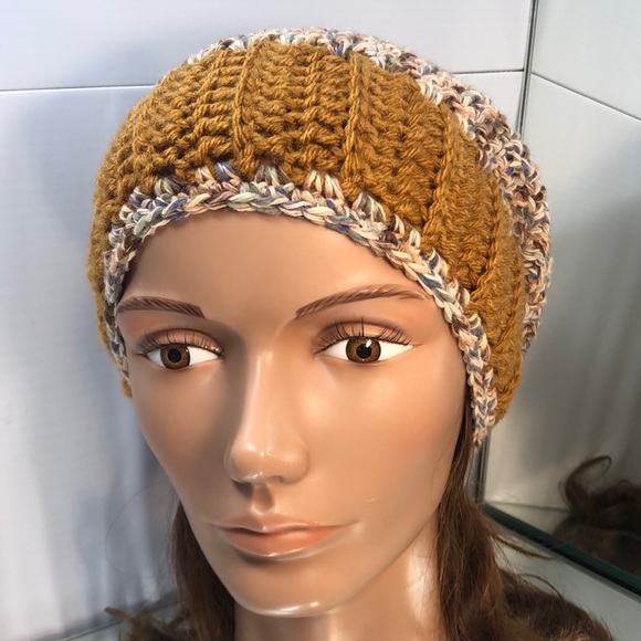 Slouchy hat women or men New hand crochet #361 - Picture 2 of 7